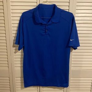 Blue Nike Golf Polo